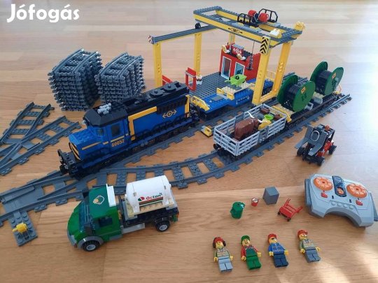 Lego 60052 tehervonat szett Lego vonat vasut szett