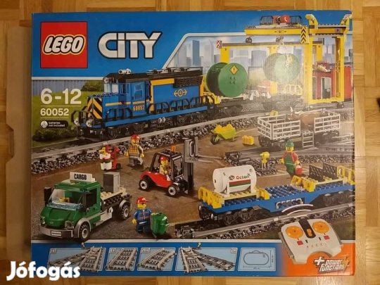 Lego 60052 vonat vasut doboz Lego 60052 gyari ures doboz
