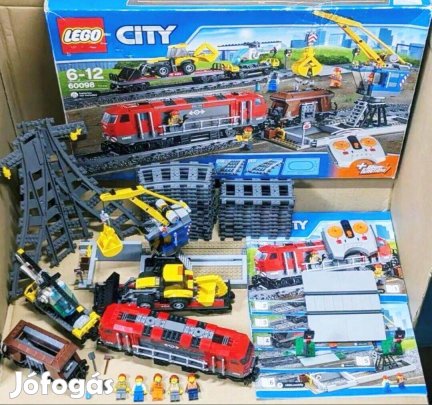 Lego 60098 tehervonat vonat vasut szett Lego tehervonat