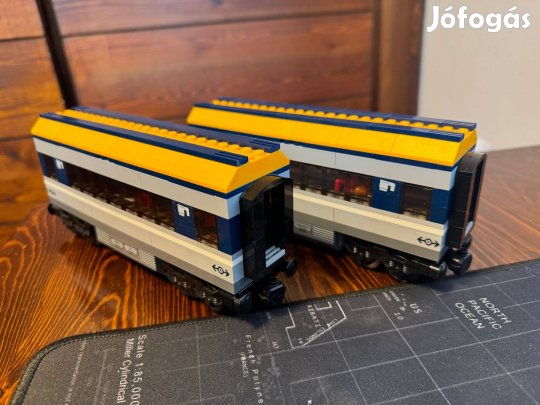Lego 60197 vasuti vagon Lego 2 db vagon egyben