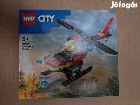 Lego 60411 City Tűzoltó mentőhelikopter készlet - eredeti