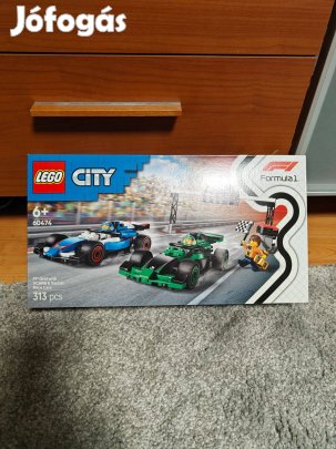 Lego 60474 F1 rajt Vcarb és Sauber versenyautókkal
