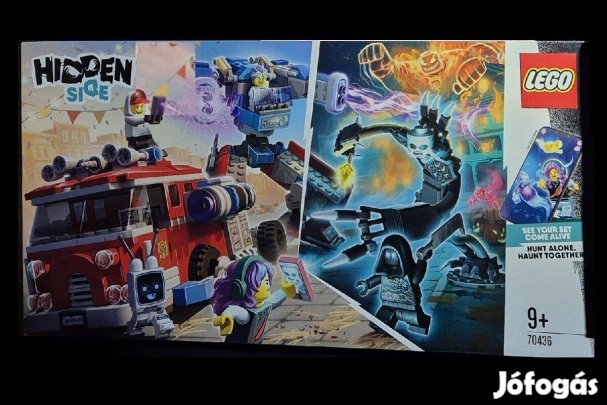Lego 70436 Hidden Side Fantom tűzoltóautó 3000 készlet - eredeti