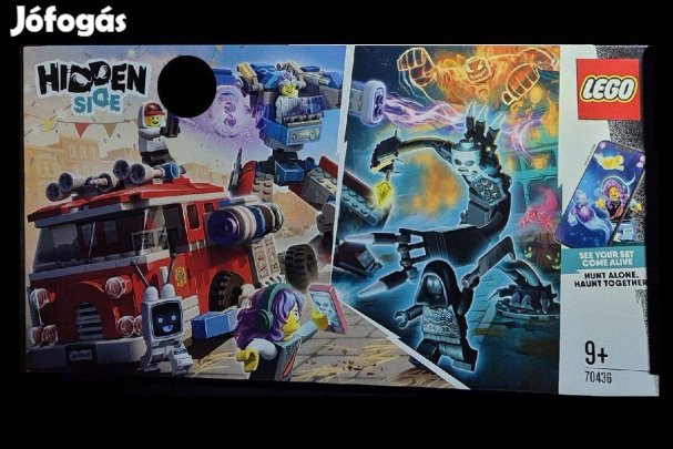 Lego 70436 Hidden Side Fantom tűzoltóautó 3000 készlet - ritkaság