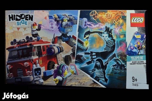 Lego 70436 Hidden Side Fantom tűzoltóautó 3000 készlet - új