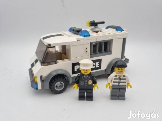 Lego 7245-1 City Police Prisoner Transport Black Logo