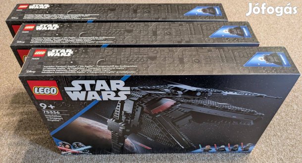 Lego 75336 Star Wars Inkvizítor szállító Scythe új, bontatlan