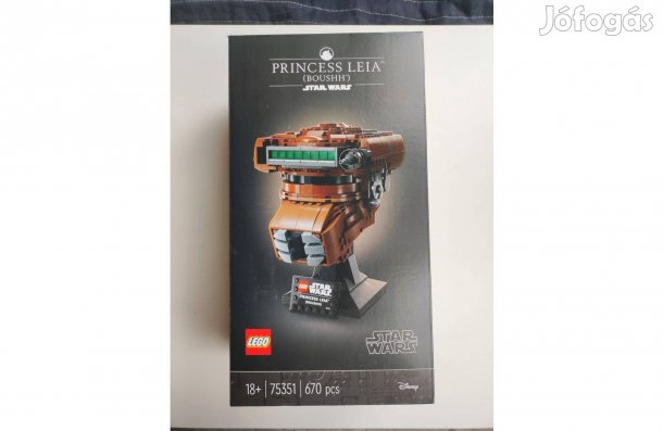 Lego 75351 - Star Wars Leia hercegnő Boushh sisak - új, bontatlan
