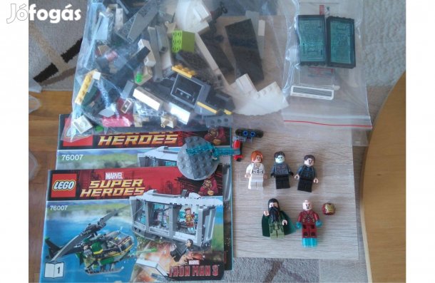 Lego 76007 Szuperhős Vasember, Ironman készlet összerakásikkal 26 ezer