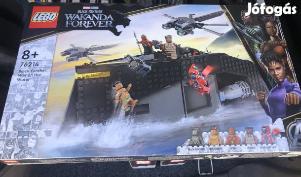 Lego 76214 Wakanda Forever vasember fekete párduc új