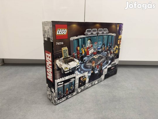 Lego 76216 Marvel The Infinity Saga - Iron Man Armoury bontatlan új