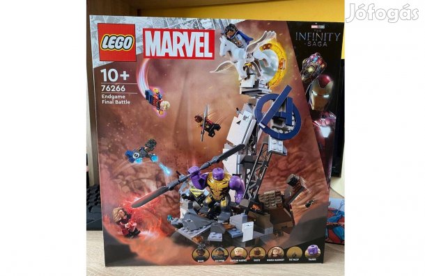 Lego 76266 Marvel Végjáték, a döntő csata (bontatlan)