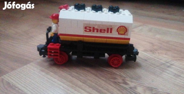 Lego 7816 Train 4,5V Shell Tanker Wagon