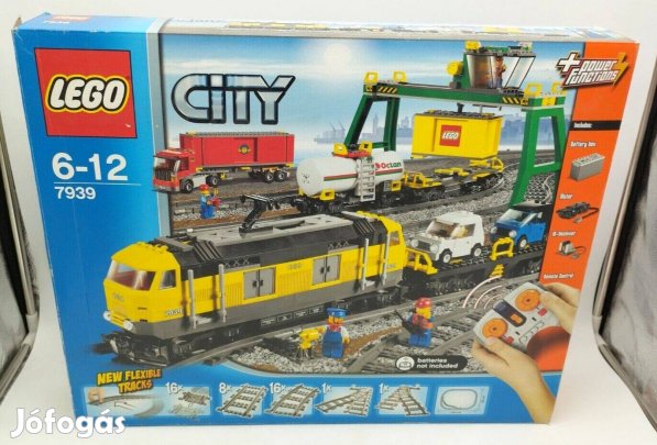 Lego 7939 tehervonat vonat vasut szett Lego vonat vasut szett