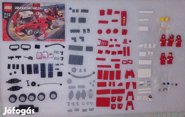 Lego 8673 Ferrari F1 üzemanyagtöltő állomás autó kocsi