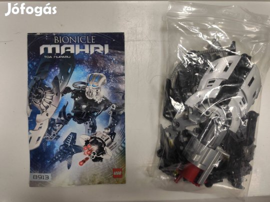 Lego 8913 - Toa Mahri Nuparu  - LEGO Bionicle Készlet kilövős fegyver