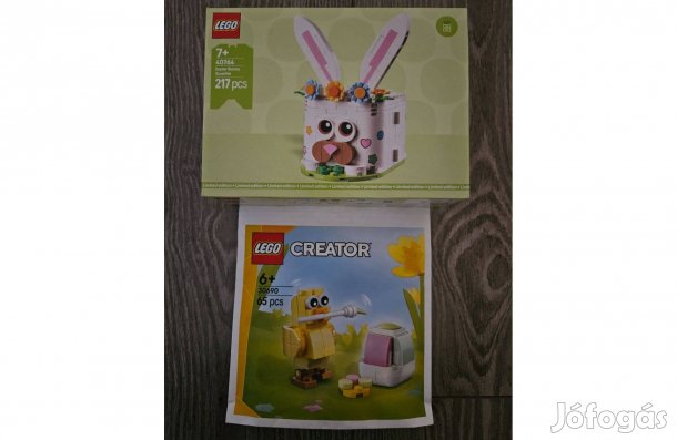 Lego A Húsvéti Nyuszi meglepetése 40764 Húsvéti tojásfestés 30690 új!