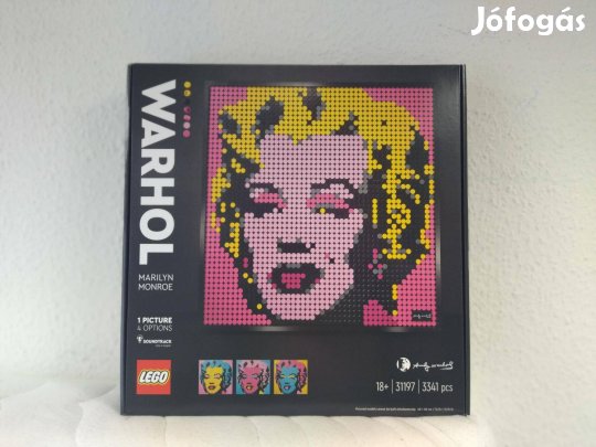 Lego Art 31197 Andy Warhol's Marilyn Monroe új, bontatlan