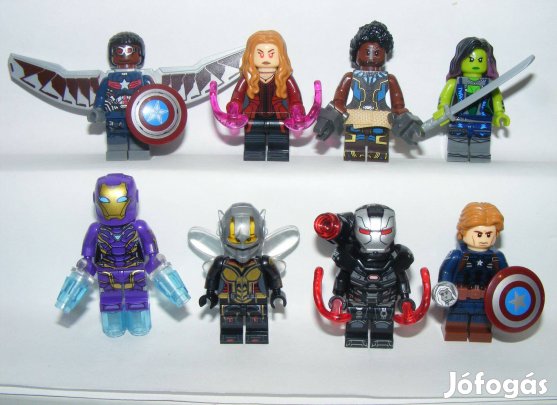 Lego Avengers Bosszúállók figurák Scarlet witch Gamorra Pepper figura