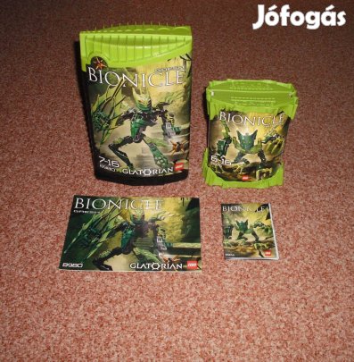 Lego Bionicle - Glatorian csomag (zöld színű) eladó Akció 03.31-ig!