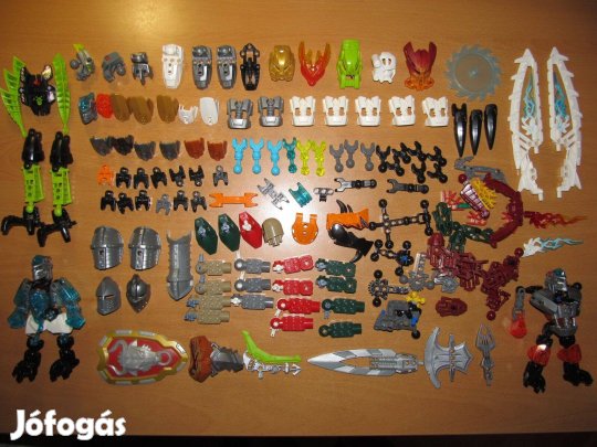 Lego Bionicle elem, alkatrész, kiegészítő kupac egyben