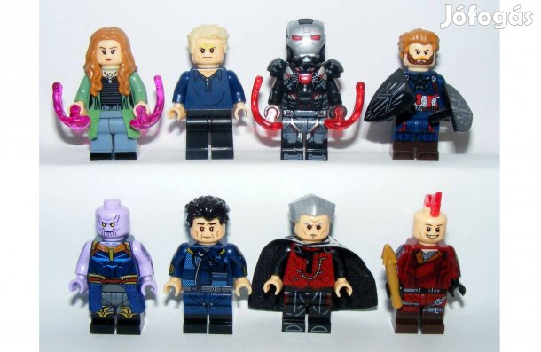 Lego Bosszúállók figurák Vízió Kraglin Thanos War Machine figura Új