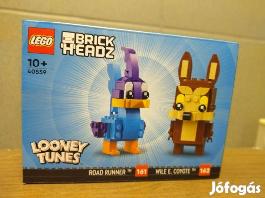 Lego Brickheadz 40559 Gyalogkakukk és Vili, a prérifarkas új