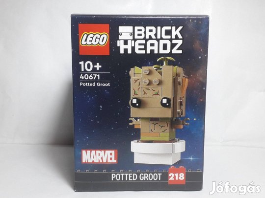 Lego Brickheadz Marvel Super Heroes 40671 Potted Groot 2024 Új !