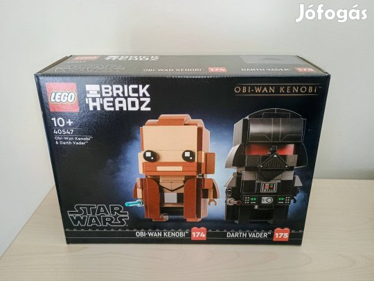 Lego Brickheadz Star Wars 40547 Obi-Wan és Darth Vader Új, bontatlan