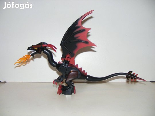Lego Castle Lovag Vár Fekete sárkány 33cm Új