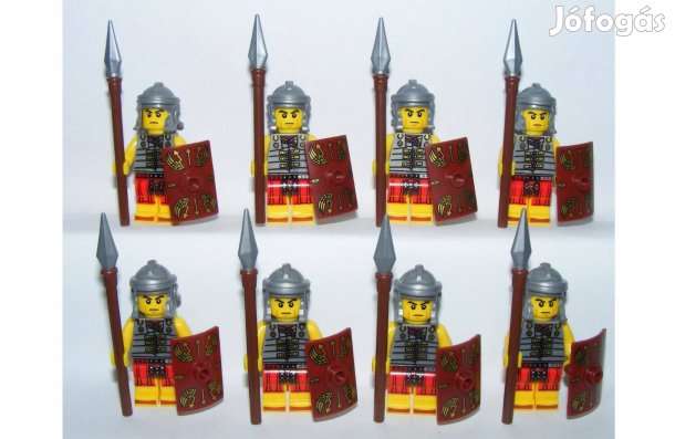 Lego Castle figurák Római katonák 8db katona figura Új