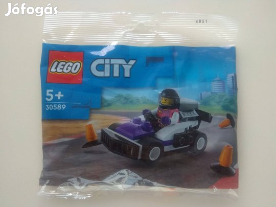 Lego City 30589 Go-Kart versenyautó új bontatlan
