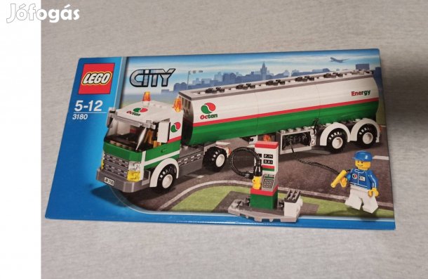 Lego City 3180 - Tartálykocsi - új, bontatlan
