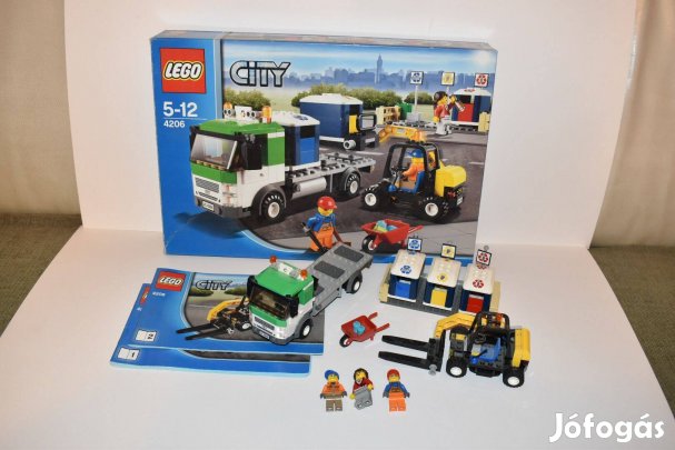 Lego City 4206 (Hulladékgyűjtő autó)