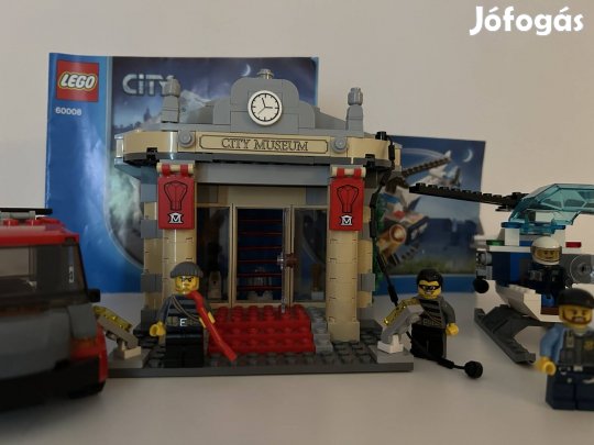 Lego City 60008 Múzeumi betörés