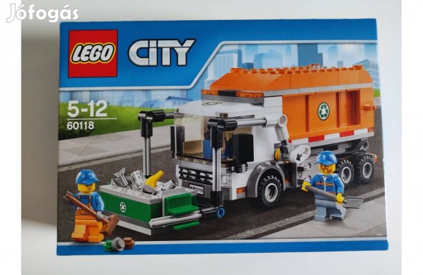 Lego City 60118 - Szemetes autó - új, bontatlan