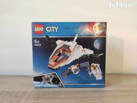 Lego City 60224 Space Shuttle and Satellite / Műholdjavítás Bontatlan