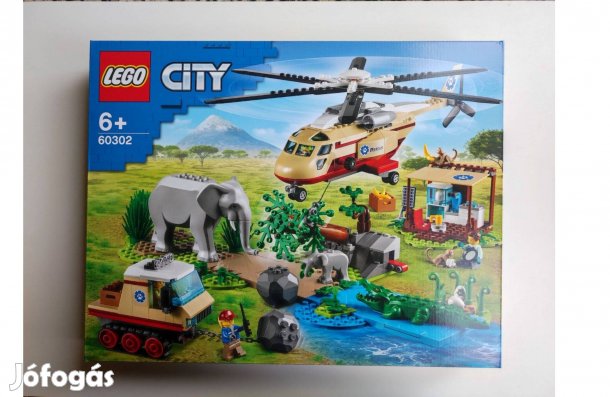 Lego City 60302 - Vadvilági mentési művelet - új, bontatlan