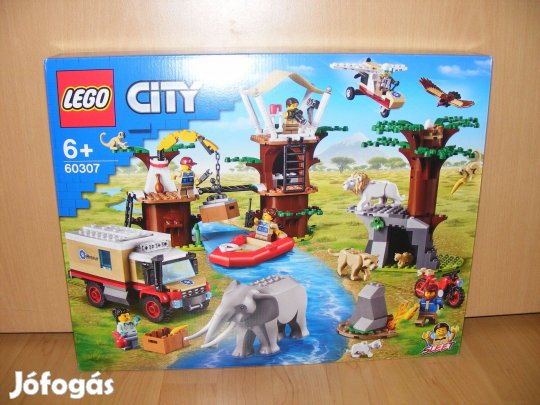 Lego City 60307 Vadvilági mentőtábor Új BP!