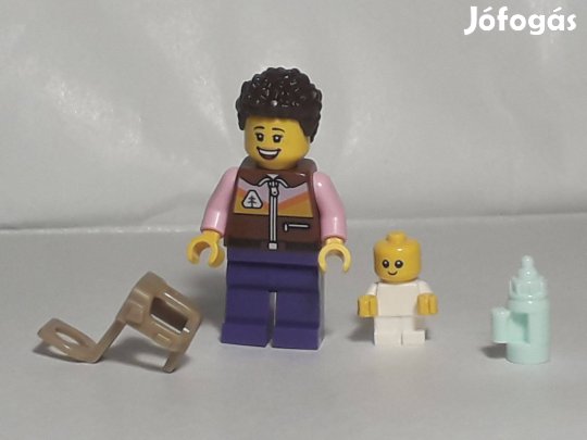 Lego City 60454 Édesanya minifigura Kisbabával 2025