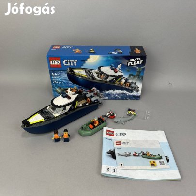 Lego City 60456 - Üldözés rendőrségi csónakkal