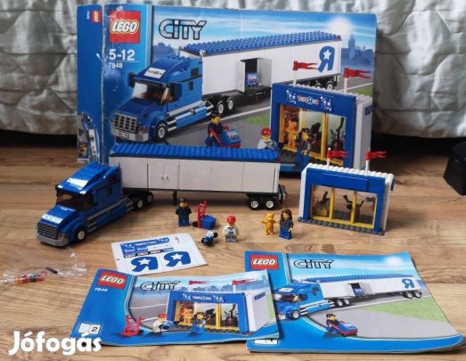 Lego City 7848 Újszerű