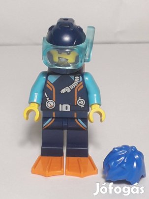 Lego City Arctic 60377 Arctic Explorer Női Búvár minifigura 2023