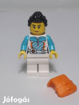 Lego City Arctic 60377 Arctic Explorer Női minifigura Mentőmellényben
