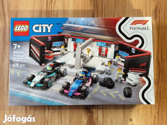Lego City F1 60444 - új, bontatlan készlet