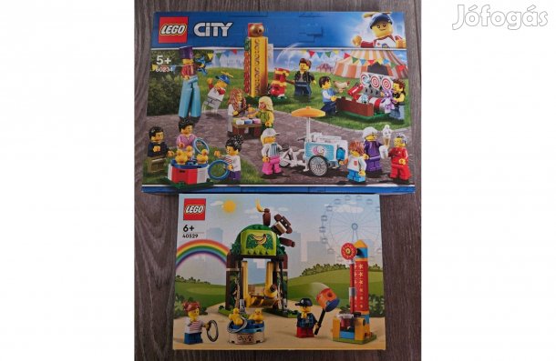 Lego City Figuracsomag Vidámpark 60234 Gyermekek vidámparkja 40529 új!