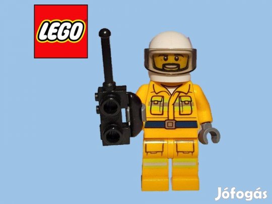 Lego City Fire - Tűzoltó helikopter pilóta minifigura (77944)