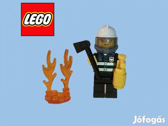 Lego City Fire - Tűzoltó minifigura