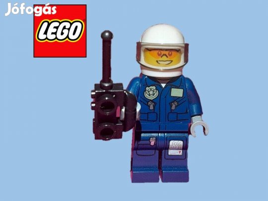 Lego City Forest Police - Rendőr helikopter pilóta minifigura (4440)