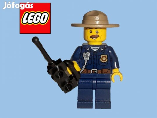 Lego City Mountain Police - Rendőrtiszt minifigura (60174)